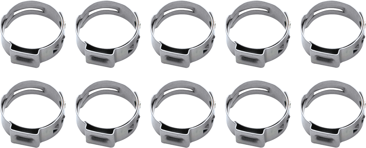 Motion Pro Ear Clamps - Cooling System - Stepless - 17-21 MM - 10 Pack