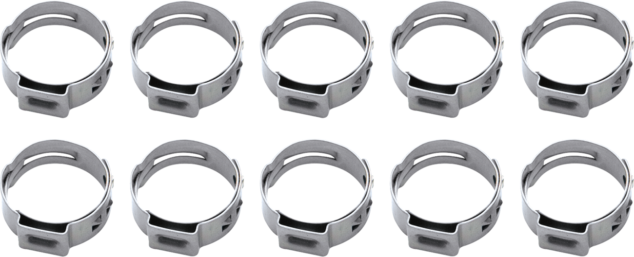 Motion Pro Ear Clamps - Cooling System - Stepless - 17-21 MM - 10 Pack