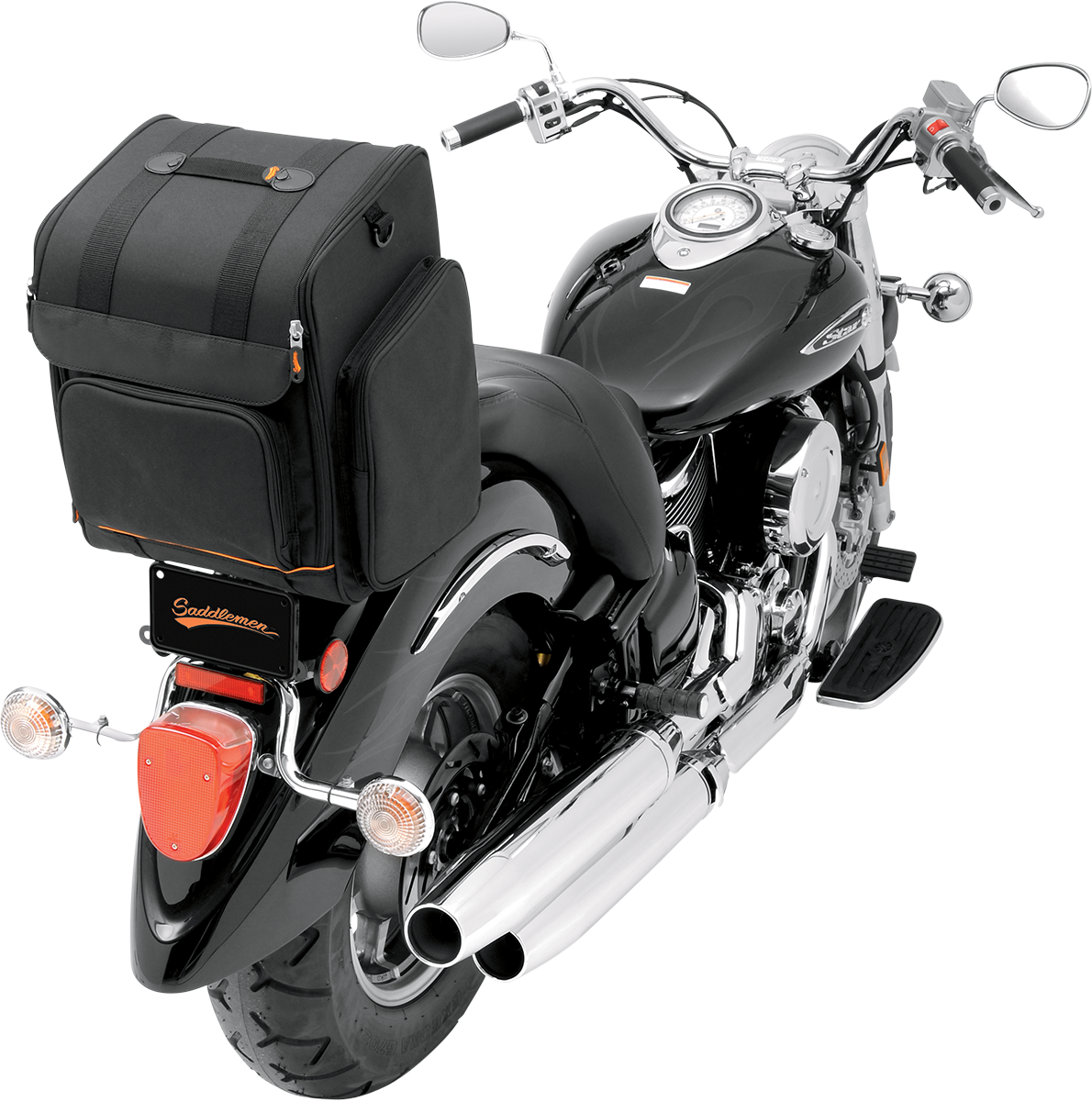 Saddlemen SSR1900 Universal Bike Bag - Black