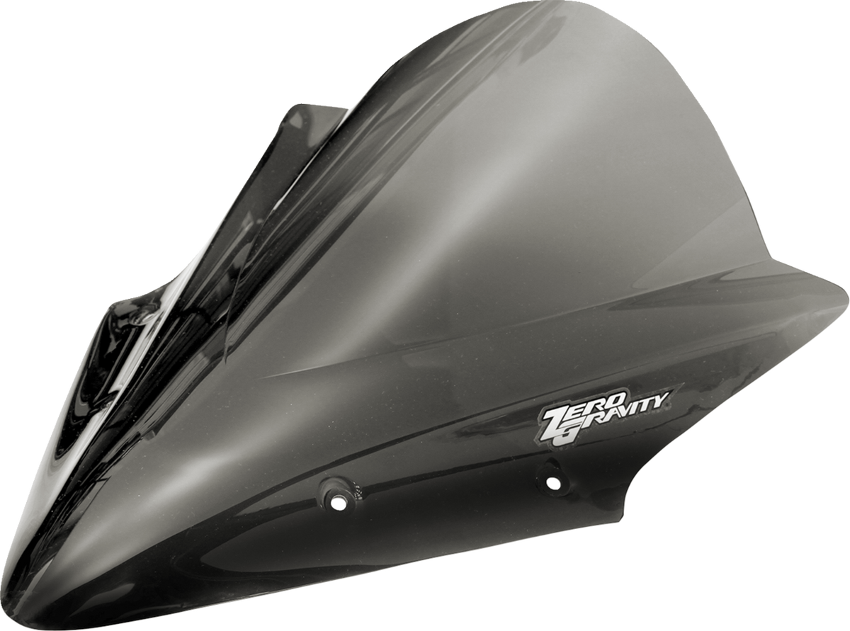 Zero Gravity Double Bubble Windscreen - Light Smoke - Ninja 650
