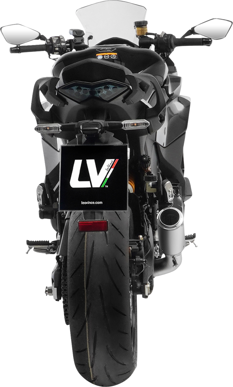 LeoVince LV-Corsa Slip-On Muffler - Titanium - Ninja1000/Z1100