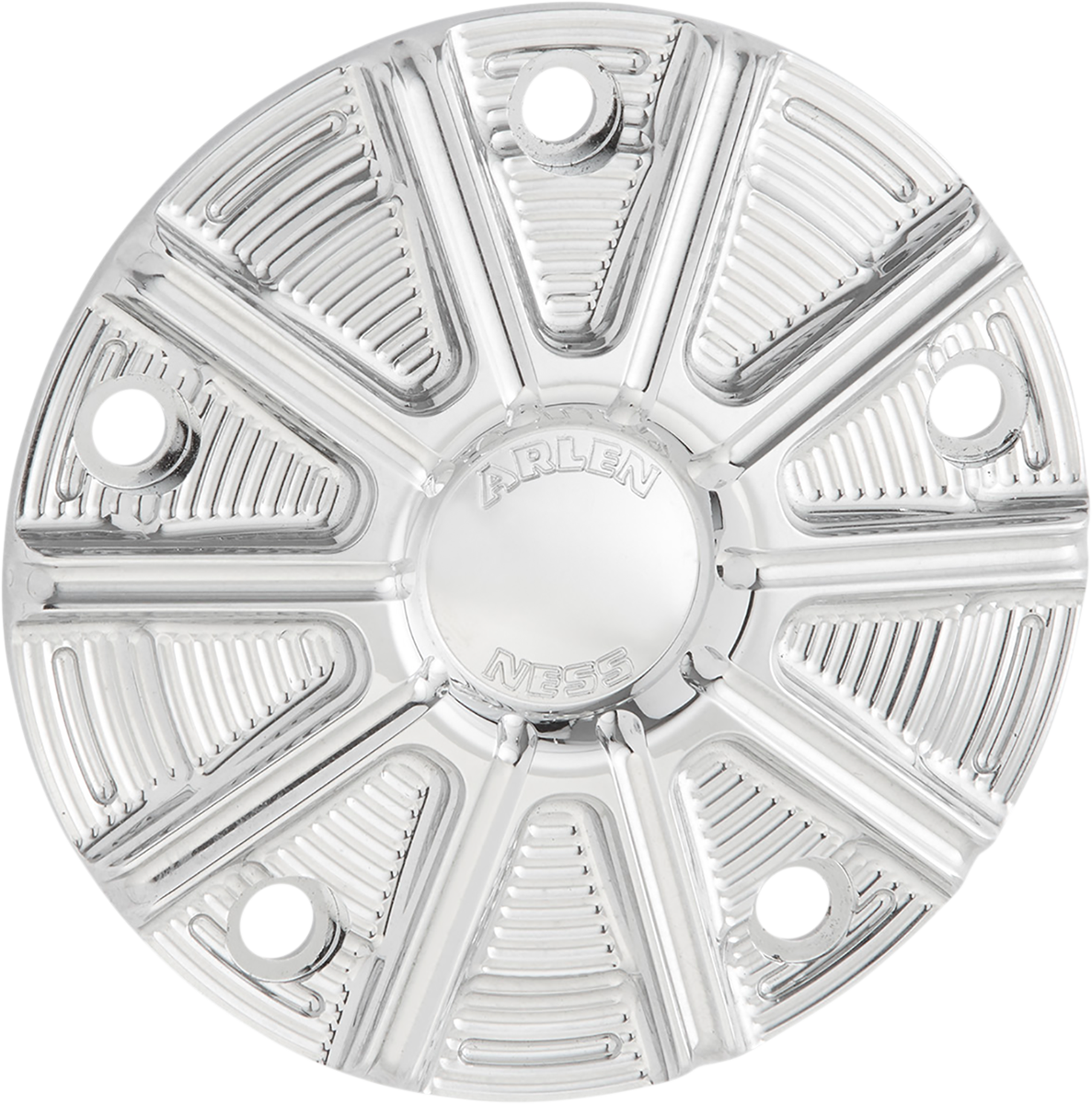 Arlen NESS Points Cover - Chrome - Twin Cam
