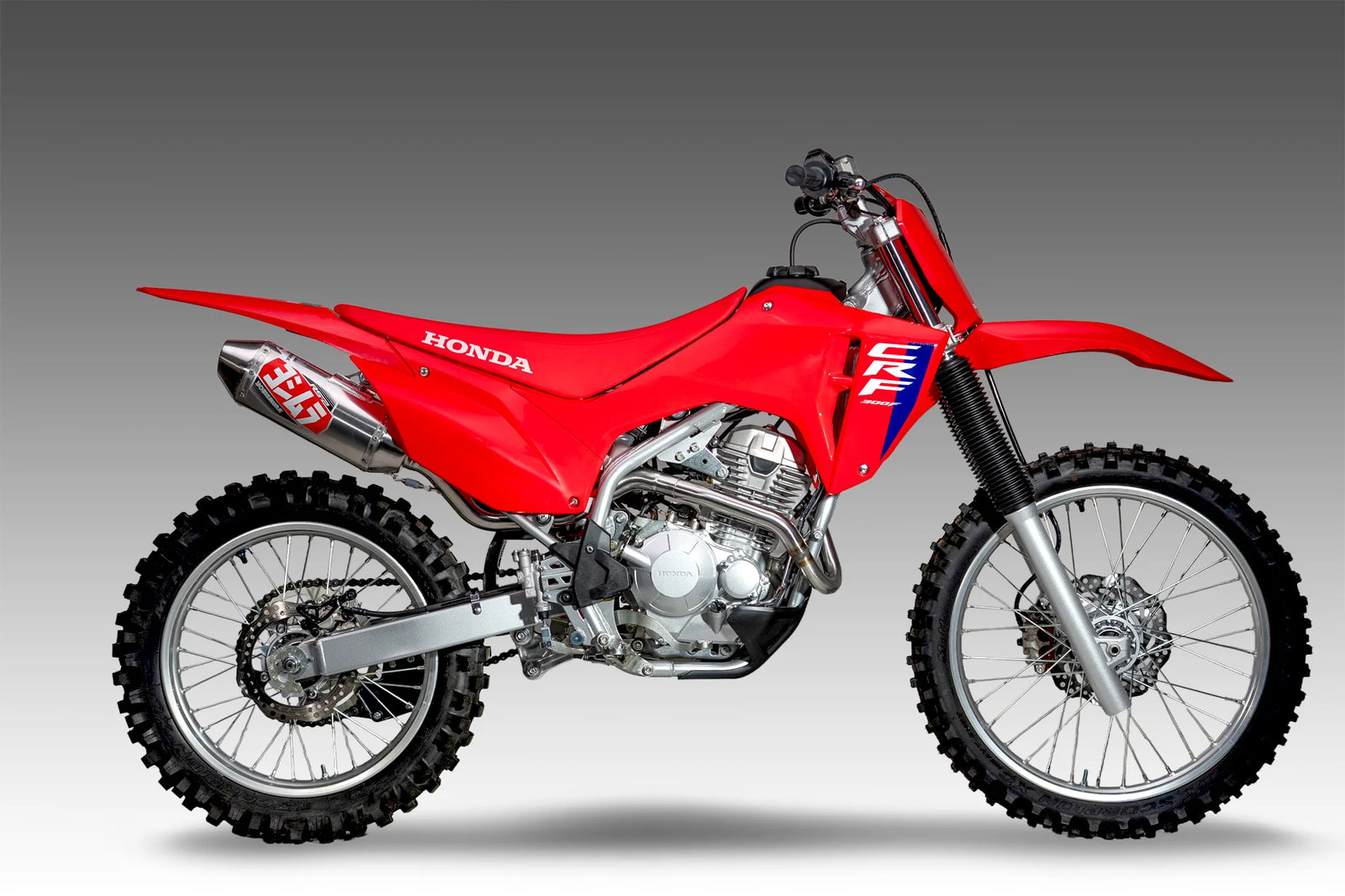 Yoshimura CRF250F 19-25 / CRF300F 2026 RS-2 Stainless Full Exhaust, W/ Aluminum Muffler