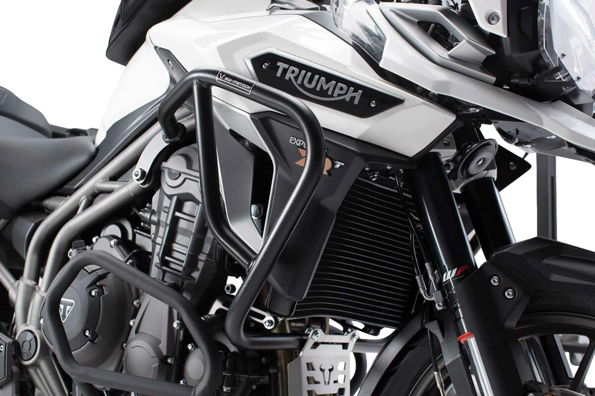 SW-Motech Crash Bar - Left/Right - Black - Triumph - Tiger 1200