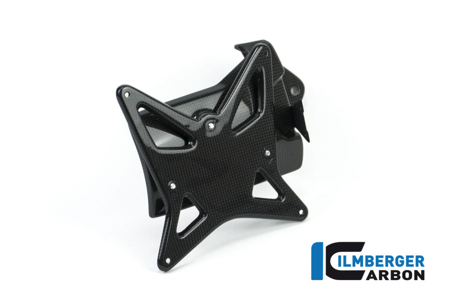 Ilmberger Carbon License Plate Holder Withbelt Guard Ducati XDiavel 2016 / Diavel 1260 - Gloss