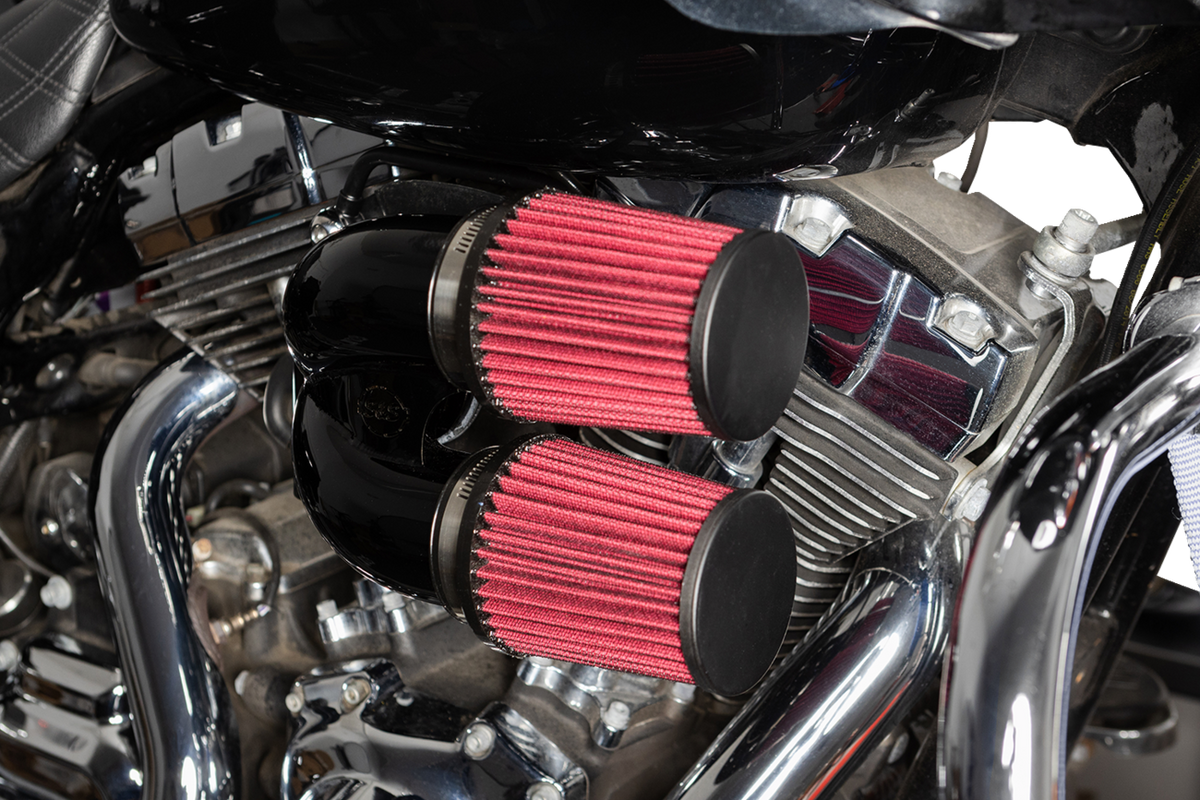 S&S Cycle Tuned Induction Air Cleaner Kit - Gloss Black