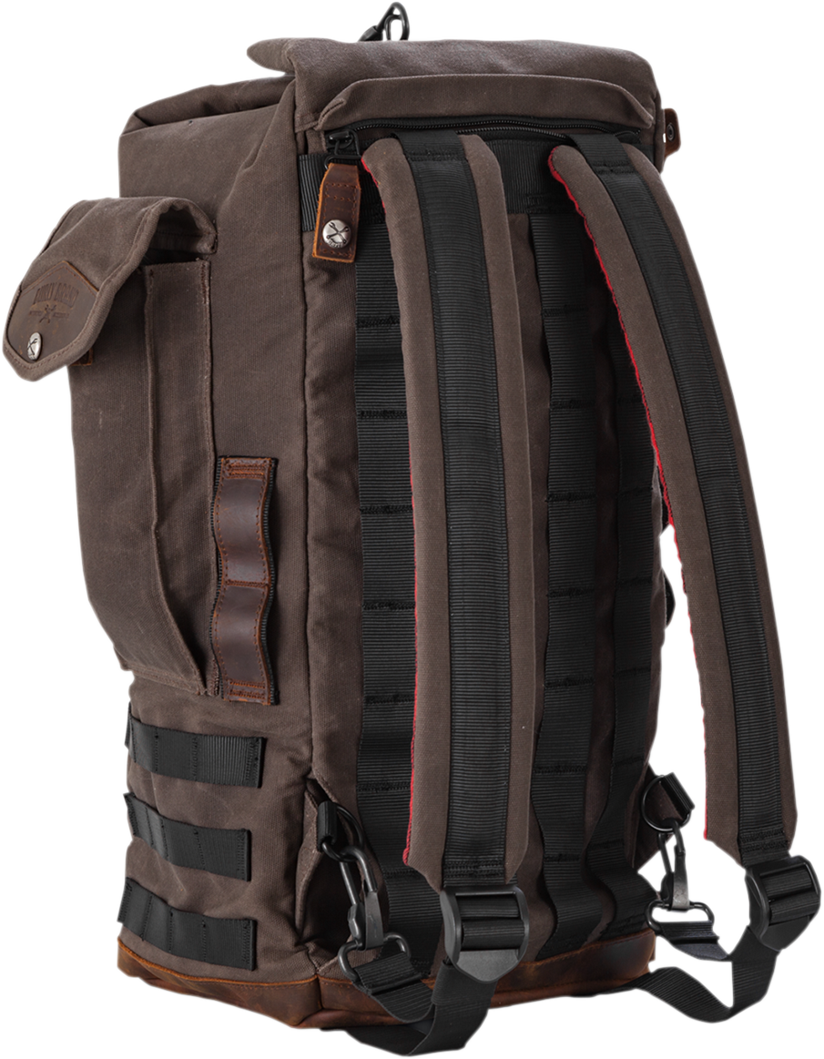 Burly Brand Voyager Sissy Bar Backpack