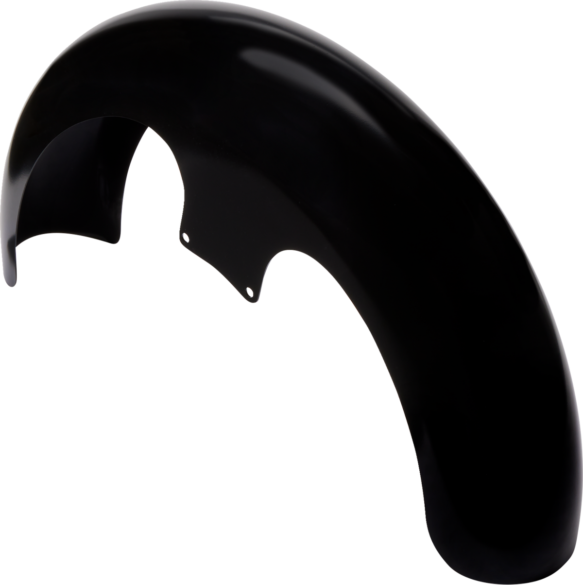 Klock Werks Wrapper Front Fender - Black - 21" - HD Touring/Trike