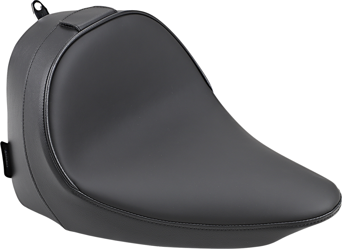 Drag Specialties Seats Solo Seat - Smooth - Backrest - FXS/FLS '11-'17