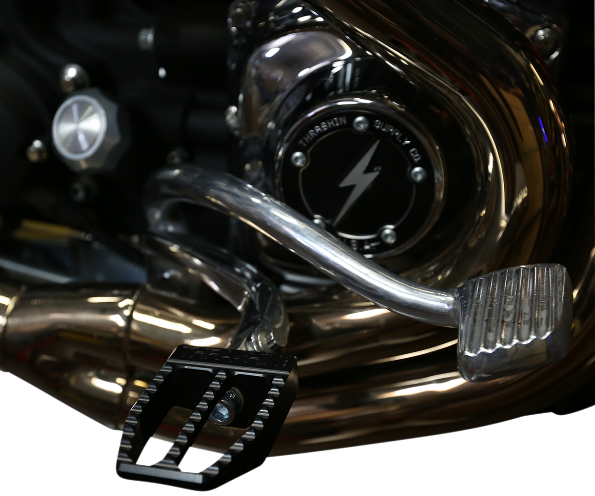 Thrashin Supply CO. Militant Foot Pegs - Black - Dyna