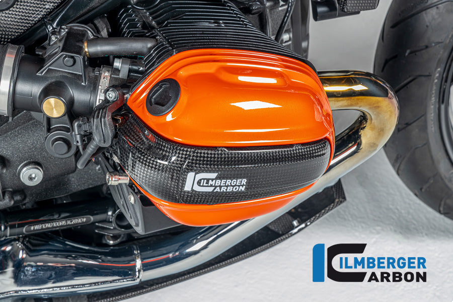 Ilmberger Carbon Spark Plug Cap Cover Right BMW R12 NineT - Gloss / Twill