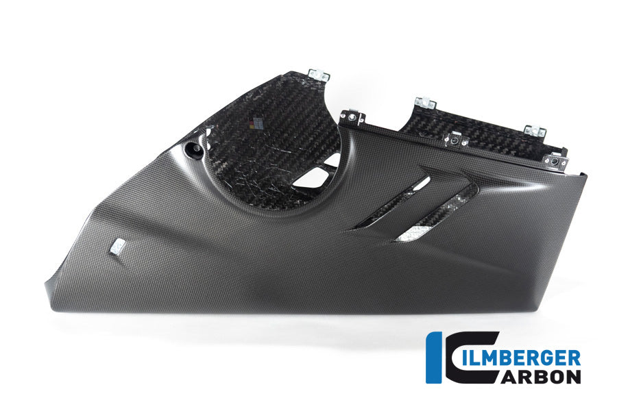Ilmberger Carbon Belly Pan For High Exhaust Ducati Panigale V4 S 2022 Racing - Matte