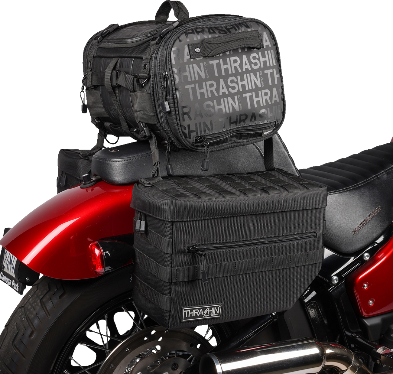 Thrashin Supply CO. Molle Strap Kit - Black