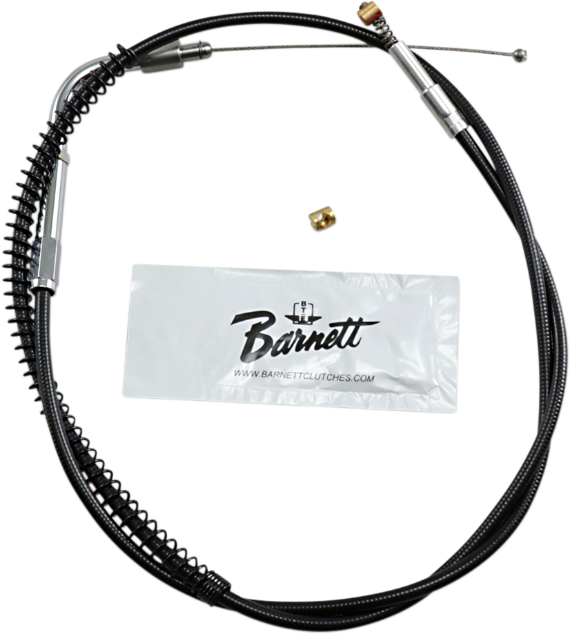 Barnett Black Vinyl Idle Cable - +6" Size - 34-1/2" Length