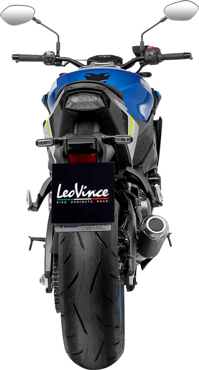 LeoVince LV-10 Slip-On Muffler - Carbon Fiber