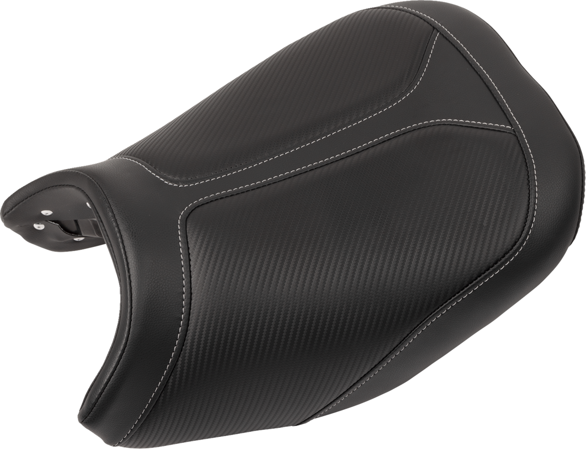 Saddlemen Adventure Tour Seat - One-Piece - Standard - Stitched - Black - BMW