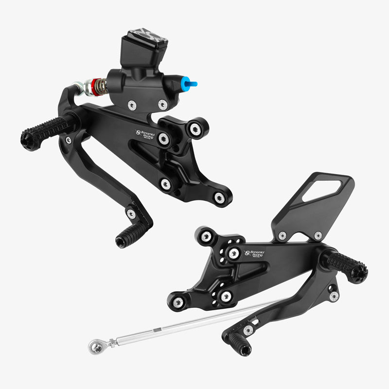 Bonamici Racing Adjustable Rearsets ”pista Plus”- Ducati Panigale V4 - V4s- V4R (2025/2026)