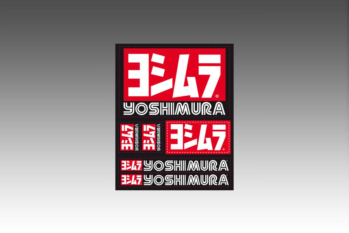 Yoshimura Sticker Sheet 4.25" X 5.25"