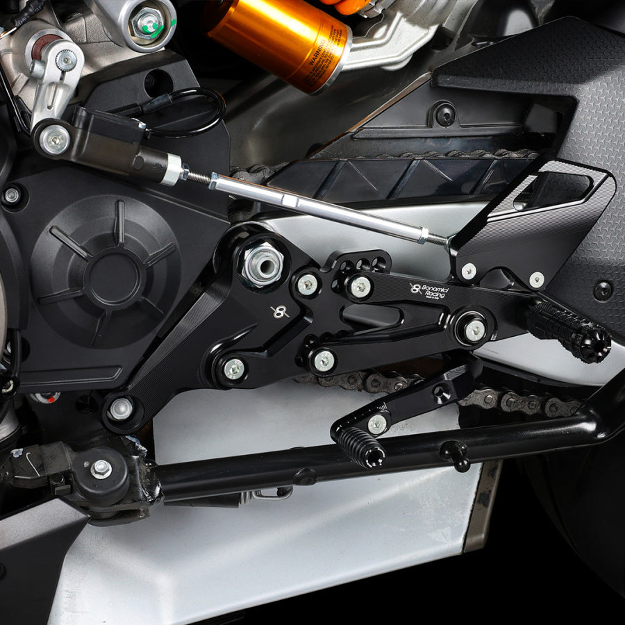 Bonamici Racing Adjustable Rearsets - Aprilia RS 660 - Tuono 660