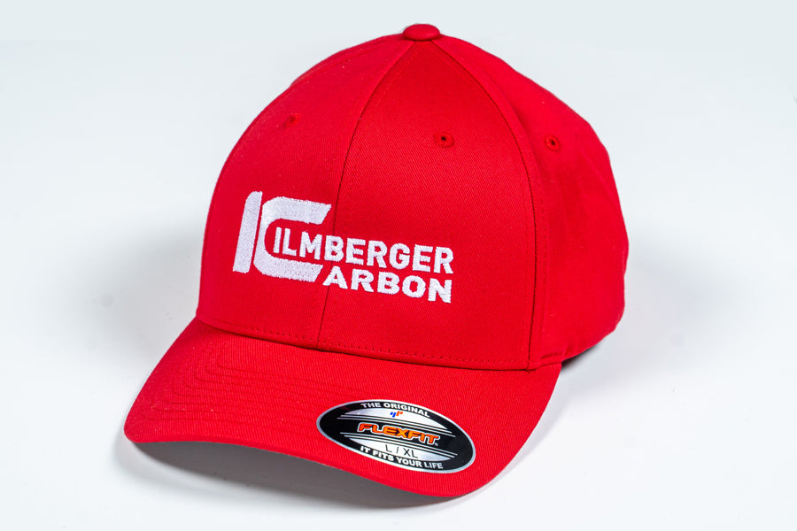 Ilmberger Carbon Cap Flexfit Red