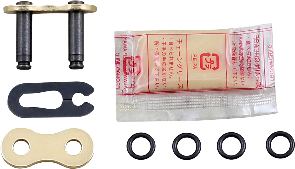 DID 520 VO - Gold &amp; Black - Clip Connecting Link