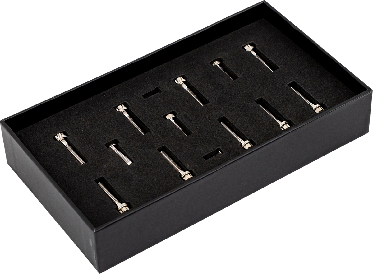 Trask Bitchin' Bolts Hardware Kit - Titanium - M8 - Cam Cover