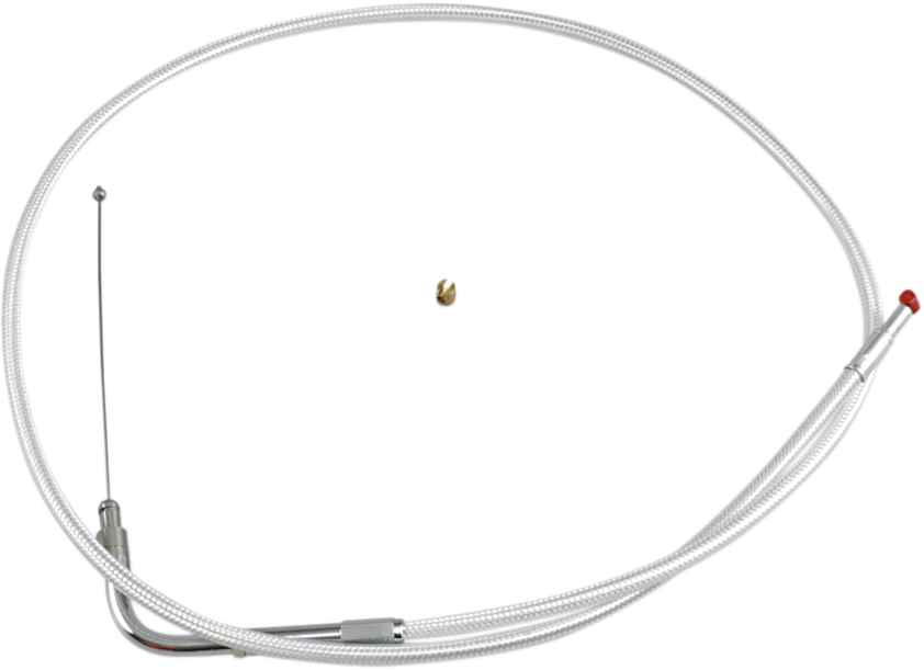 Barnett Platinum Series Throttle Cable - +6" - Dyna/Softail/FXR
