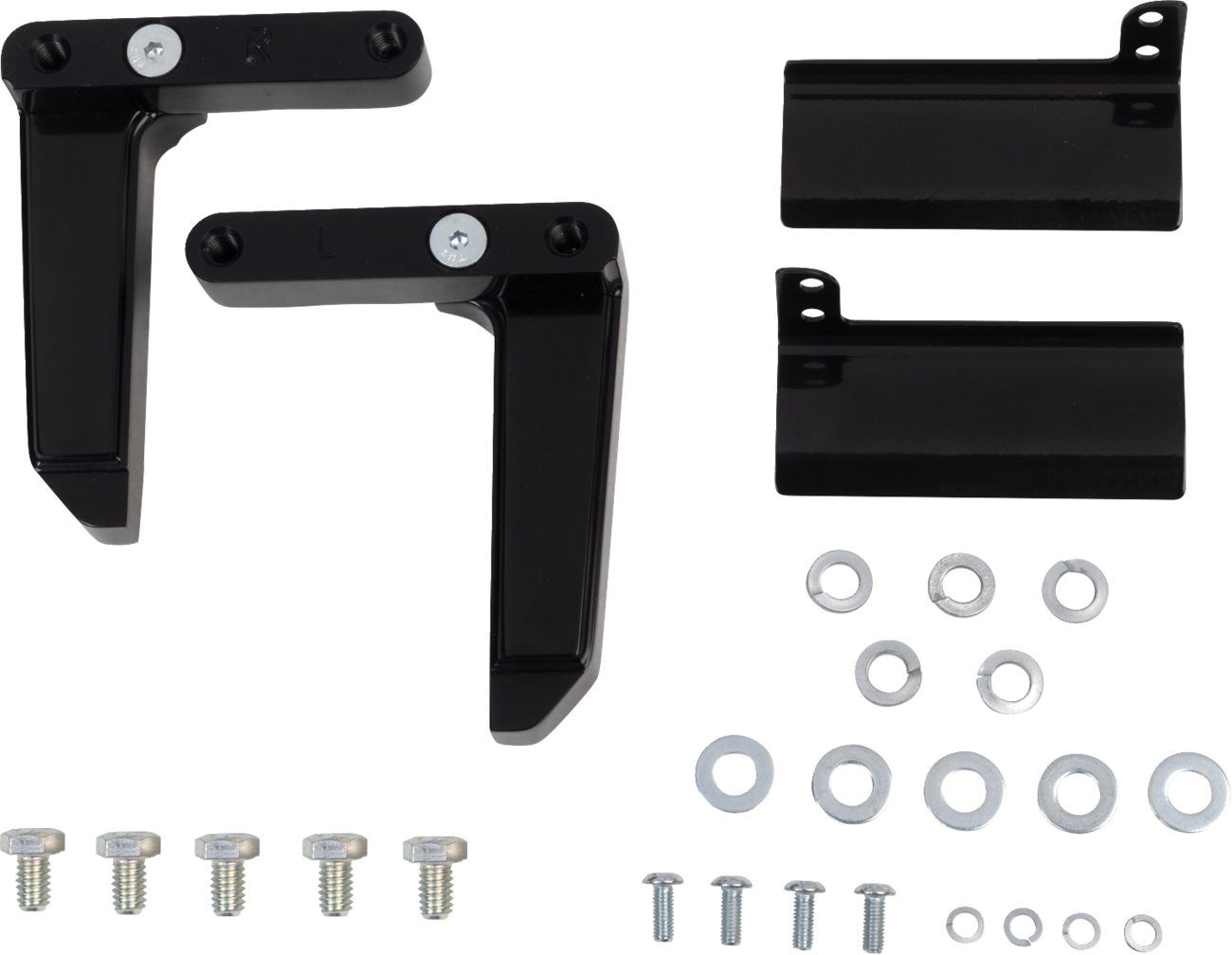 Paul Yaffe Bagger Nation Talon Front Fender - 18" Wheel - With Inverted Fork Adapters - Debris Guards - HD Softail