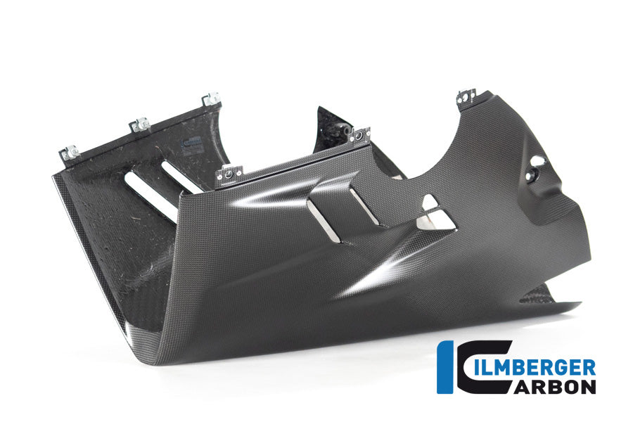 Ilmberger Carbon Belly Pan For Low Exhaust Ducati Panigale V4 S 2022 Racing - Matte