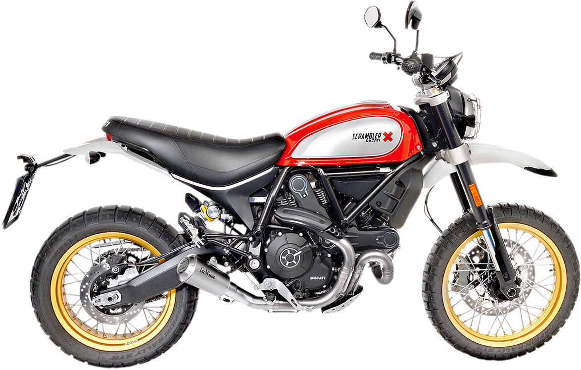 LeoVince LV-10 Muffler - Scrambler Desert Sled