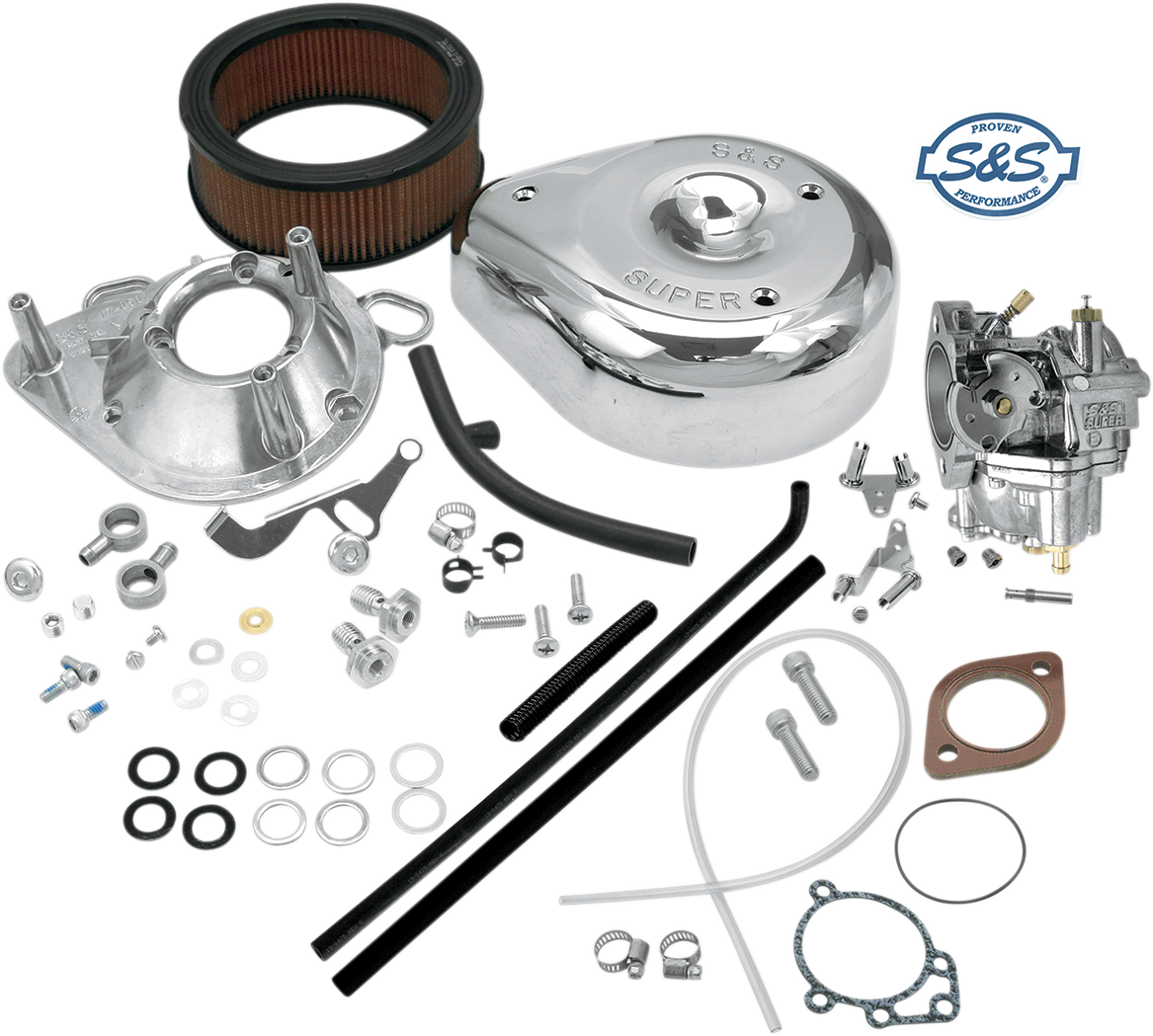 S&S Cycle Super E Carburetor Kit Without Manifold - Evolution Big Twin