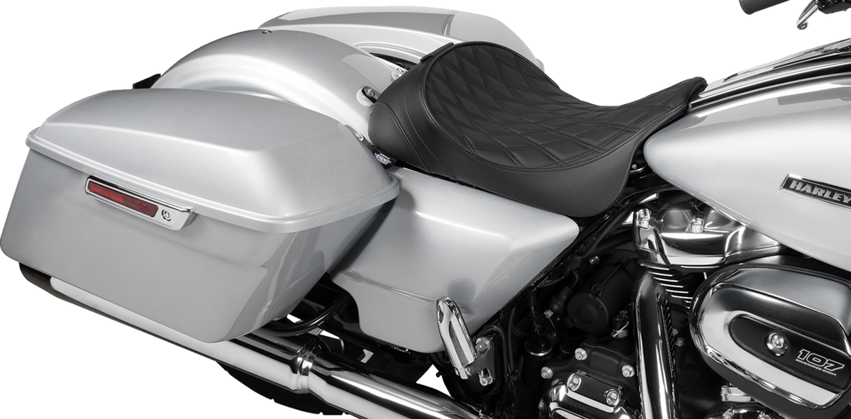 Drag Specialties Seats Solo Front Seat With Backrest Option