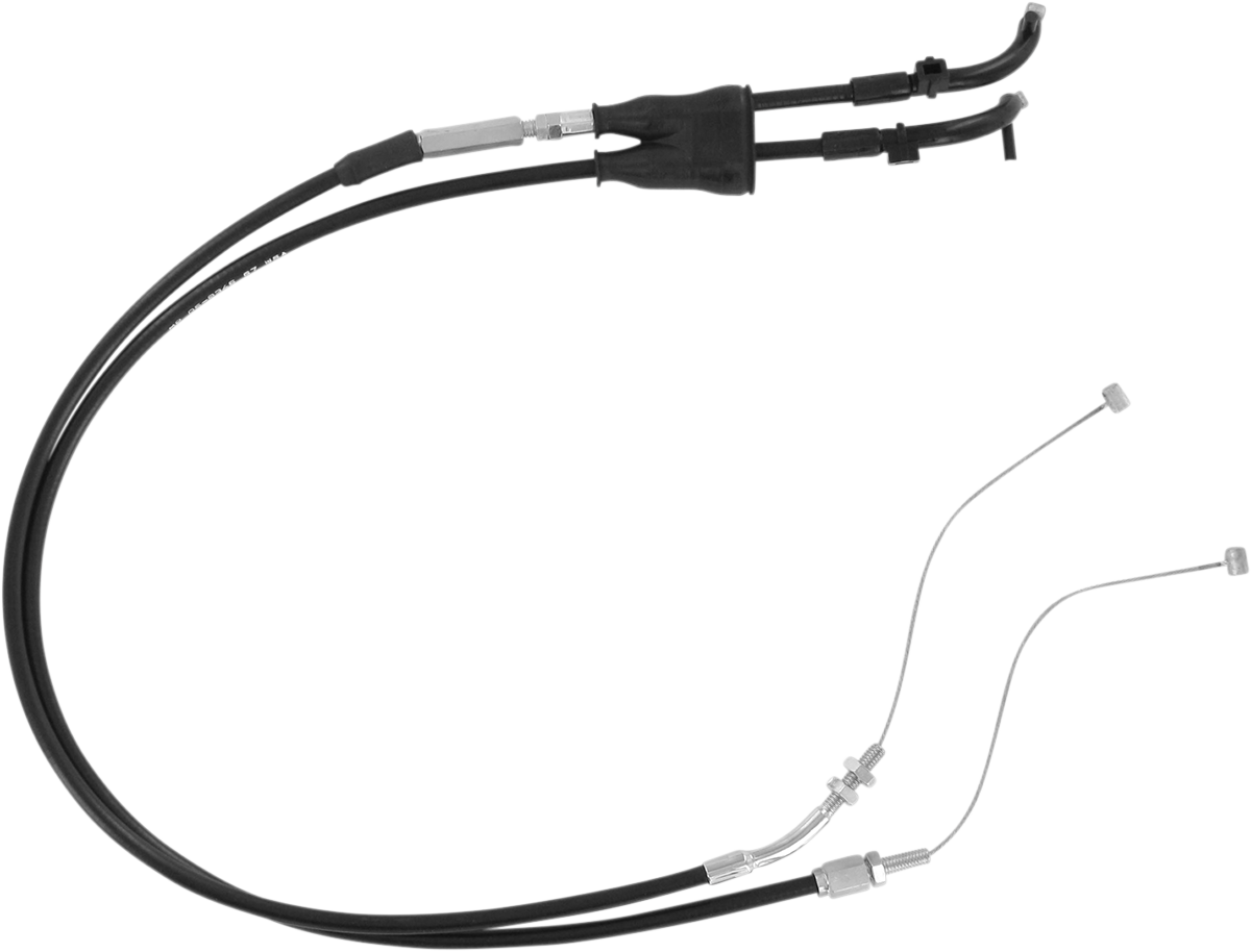 Motion Pro Black Vinyl Throttle Cable - Push/Pull - '98-'01 YZF-R1