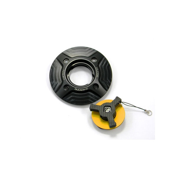 Ducabike DBK TSB04 Gas Fuel Cap with Carbon Fiber Key for Ducati Panigale V4 V4S V4R