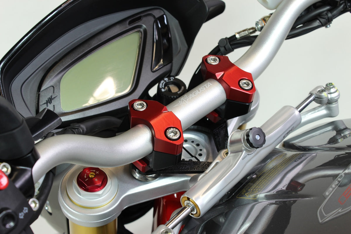 Gilles Tooling 2DGT Adjustable Handlebar Brackets With ABK-14 Black