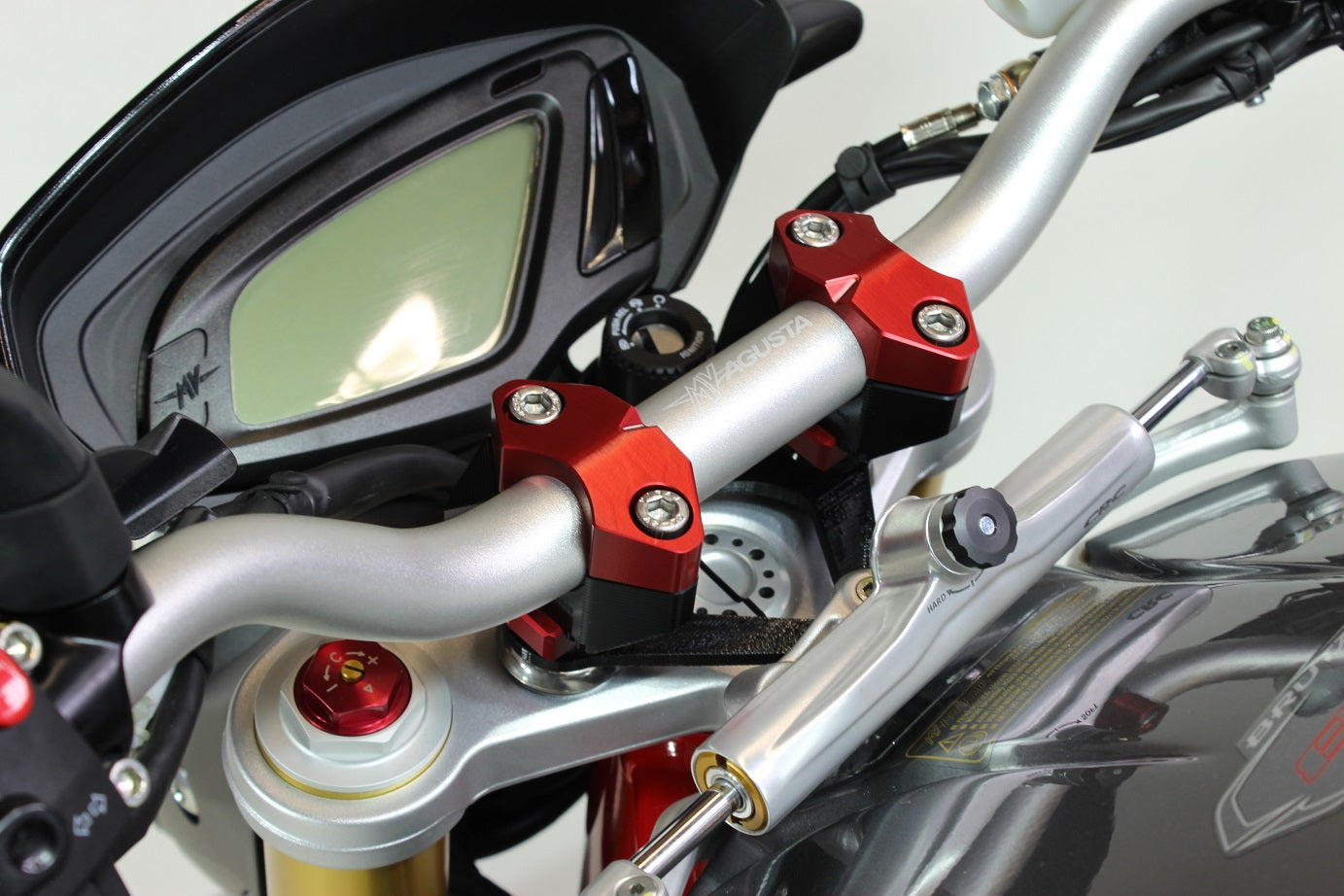 Gilles Tooling 2DGT Adjustable Handlebar Brackets With ABK-14 Black