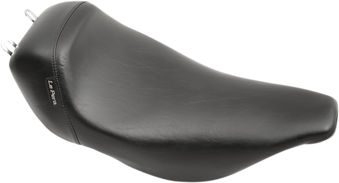Le Pera Bare Bones Solo Seat - Smooth - Black - FLT '02-'07