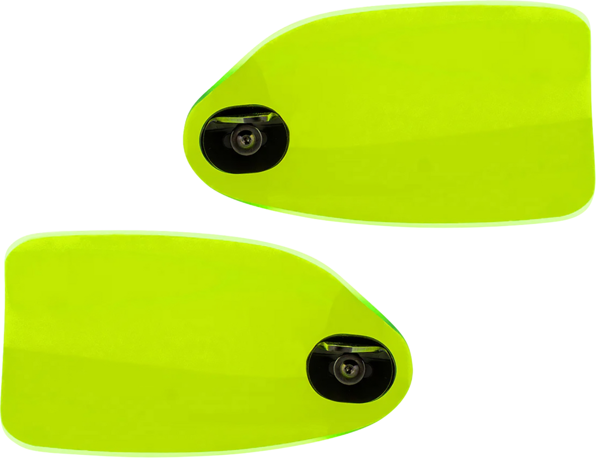 Klock Werks Flare® Handguards - Harley-Davidson Cable Clutch - Green Ice