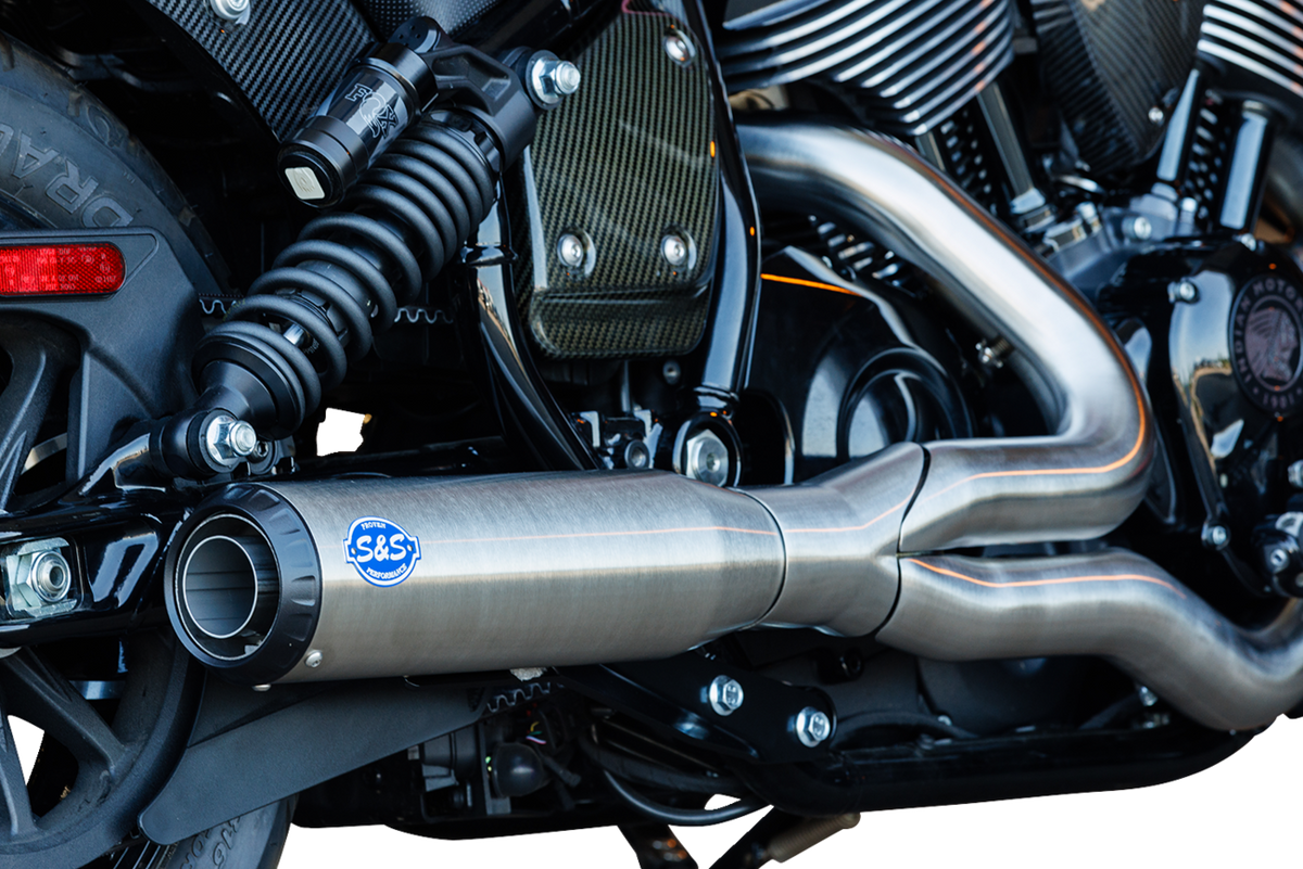 S&amp;S Cycle 2-Into-1 Qualifier Exhaust System