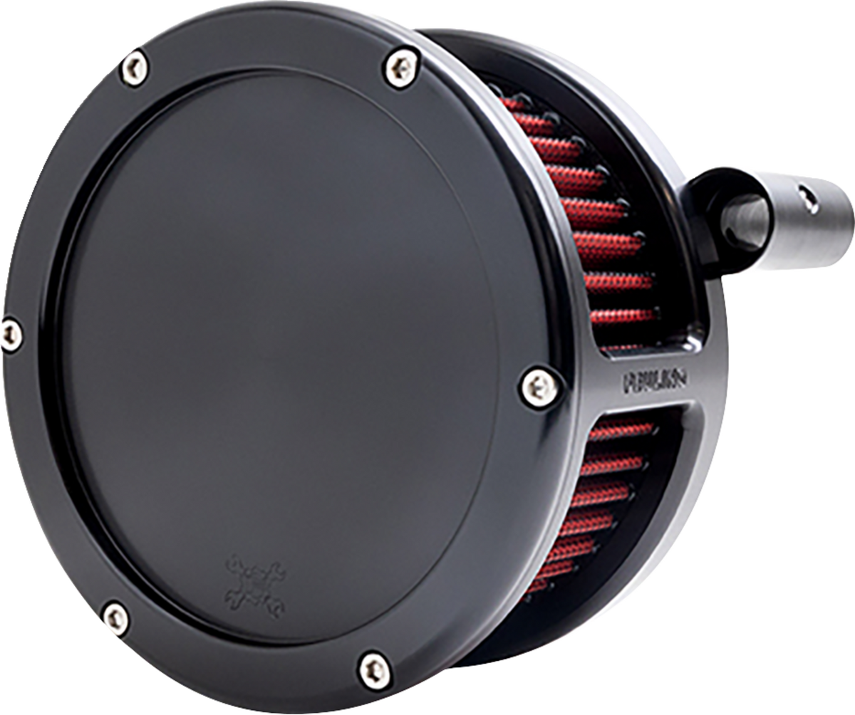 Feuling Parts BA Air Cleaner Kit - Black With Red Filter - '93-'99 Evolution Big Twin