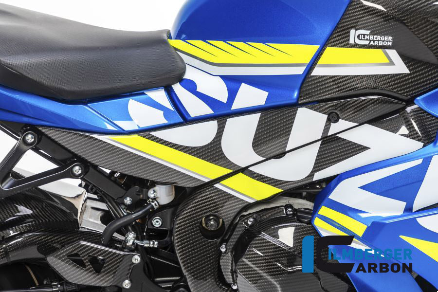Ilmberger Carbon Lower Tank Cover Right Carbon - Suzuki GSX R 1000 '17