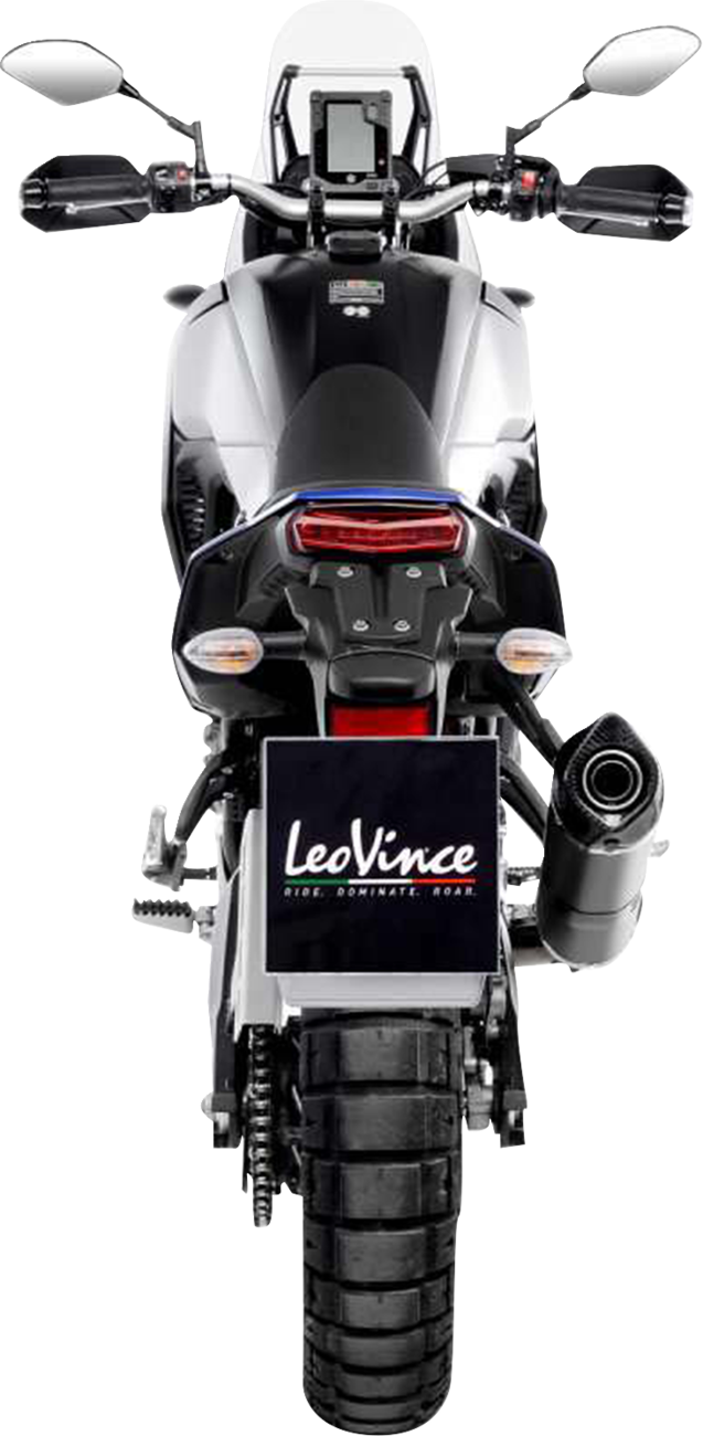LeoVince LV One Evo Slip-On Muffler - Black - Tenere 700