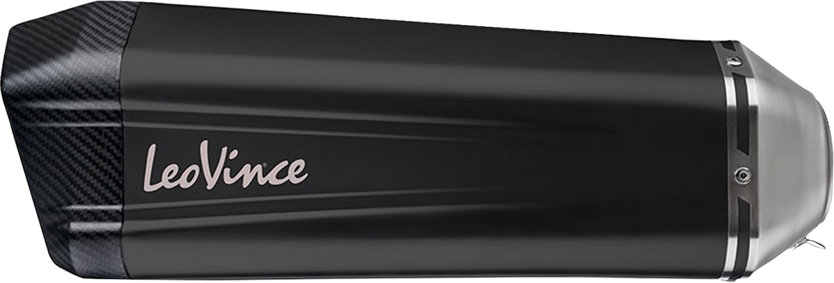 LeoVince LV-12 Black Edition Slip-On Muffler - R1200GS/Adventure