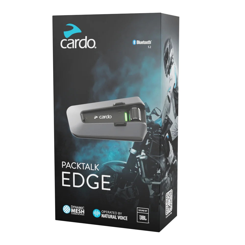 Cardo Systems Packtalk Edge Helmet Bluetooth Communication Headset