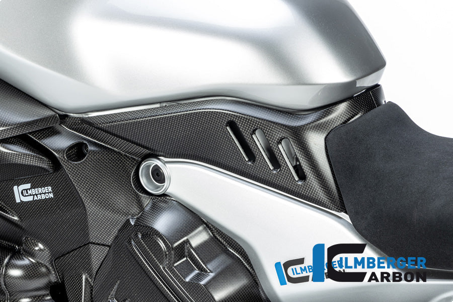 Ilmberger Carbon Cover Under The Tank Left Ducati Diavel V4 From 2023