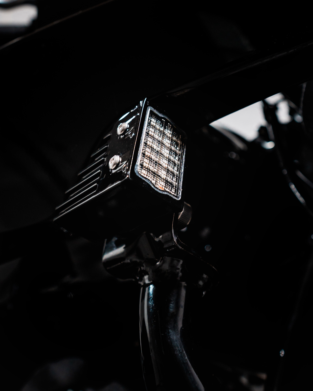 Custom Dynamics LED Turn Signals - Front - Gloss Black