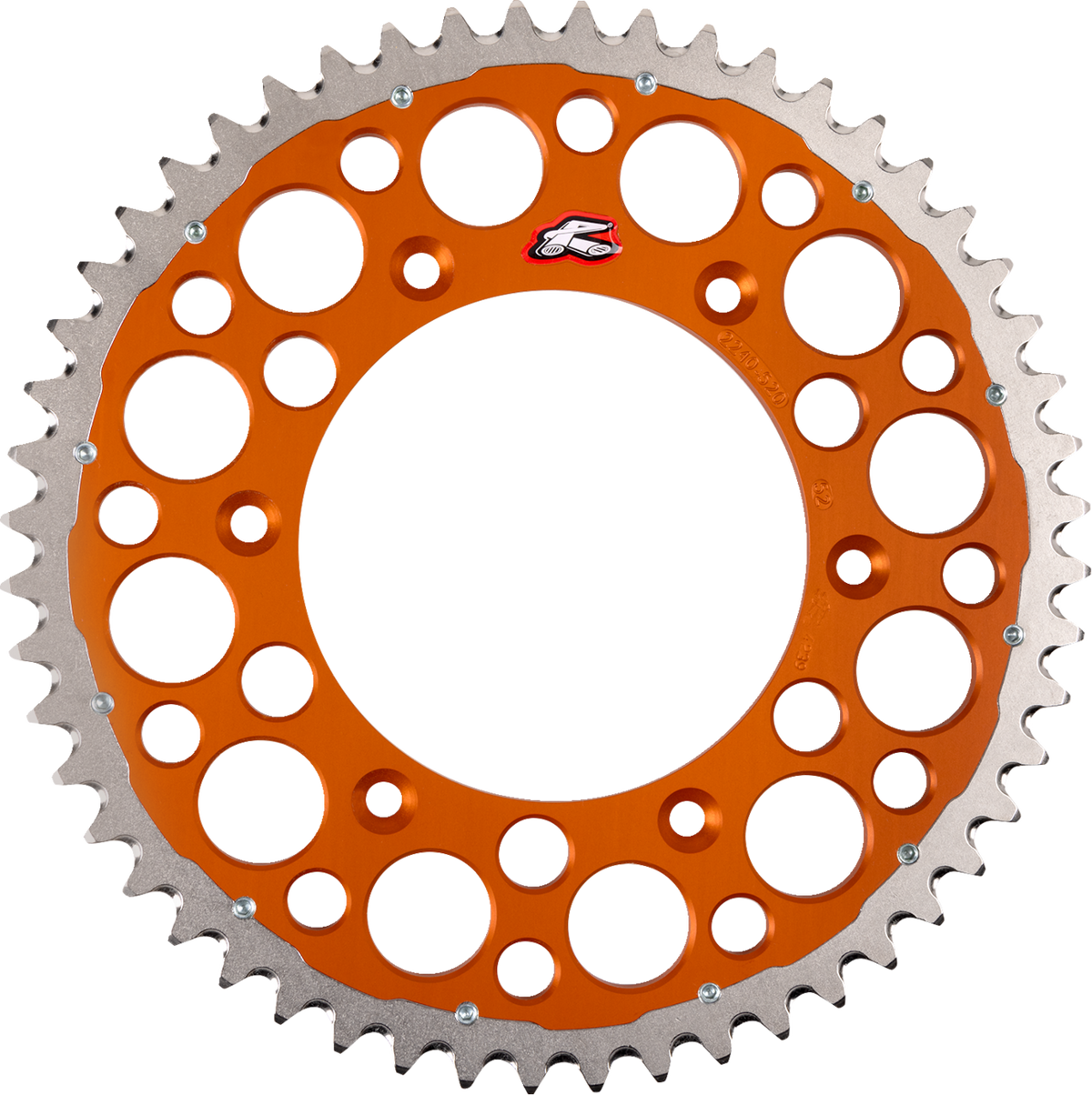 Renthal Twinring™ Rear Sprocket - 52 Tooth - Orange