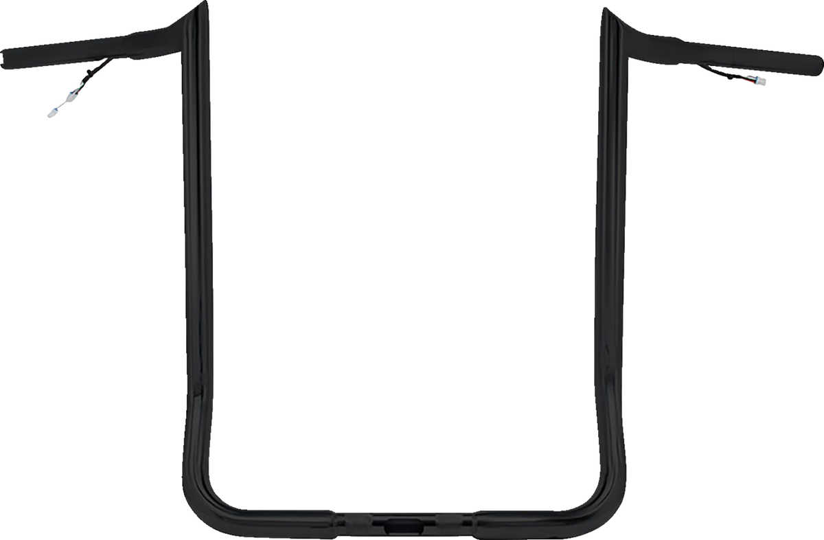 Paul Yaffe Bagger Nation Pre-Wired Handlebar - Monkey Bar - 16" - Black
