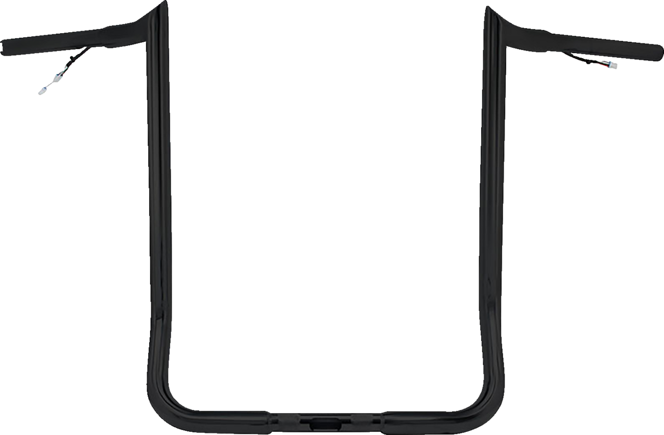 Paul Yaffe Bagger Nation Pre-Wired Handlebar - Monkey Bar - 16" - Black