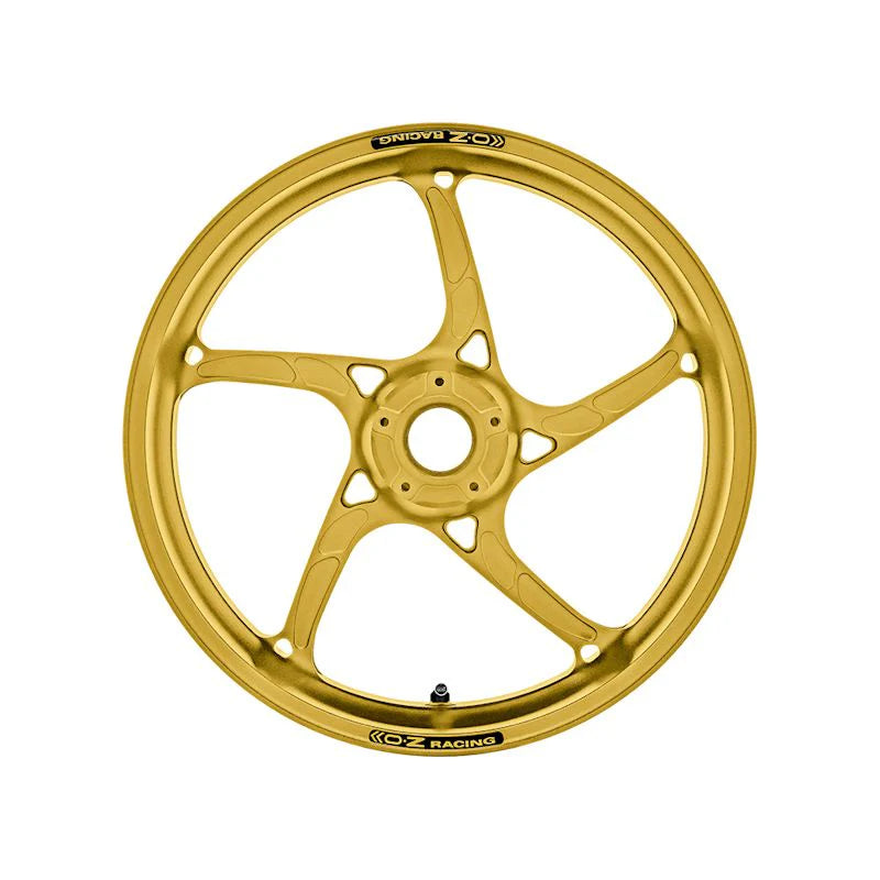 OZ Racing Piega R Forged Aluminum Wheel Set Anodized Gold For BMW S1000RR / HP4